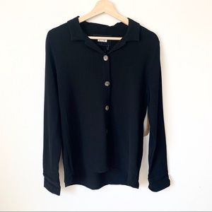 Reformation jade top black size s brand new